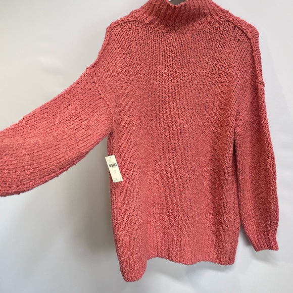 NWT Anthropologie The Need-lt Oversized Mock Neck Sweater - Picture 10 of 11